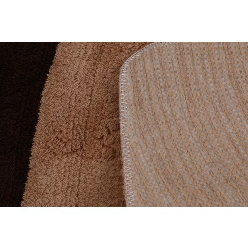 Well - Caramel Multicolor Acrylic Bathmat Set (3 Pieces) slika 5