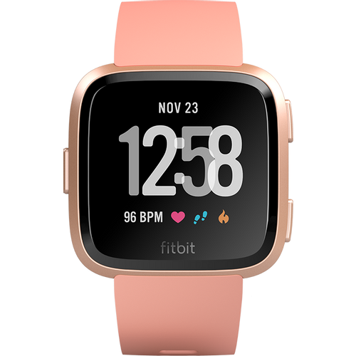 Fitbit FB505RGPK Versa pametni sat Peach / Rose Gold Aluminum slika 8