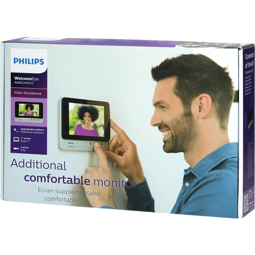 Philips video interfon WelcomeEye Comfort 7", unutarnja jednica slika 2