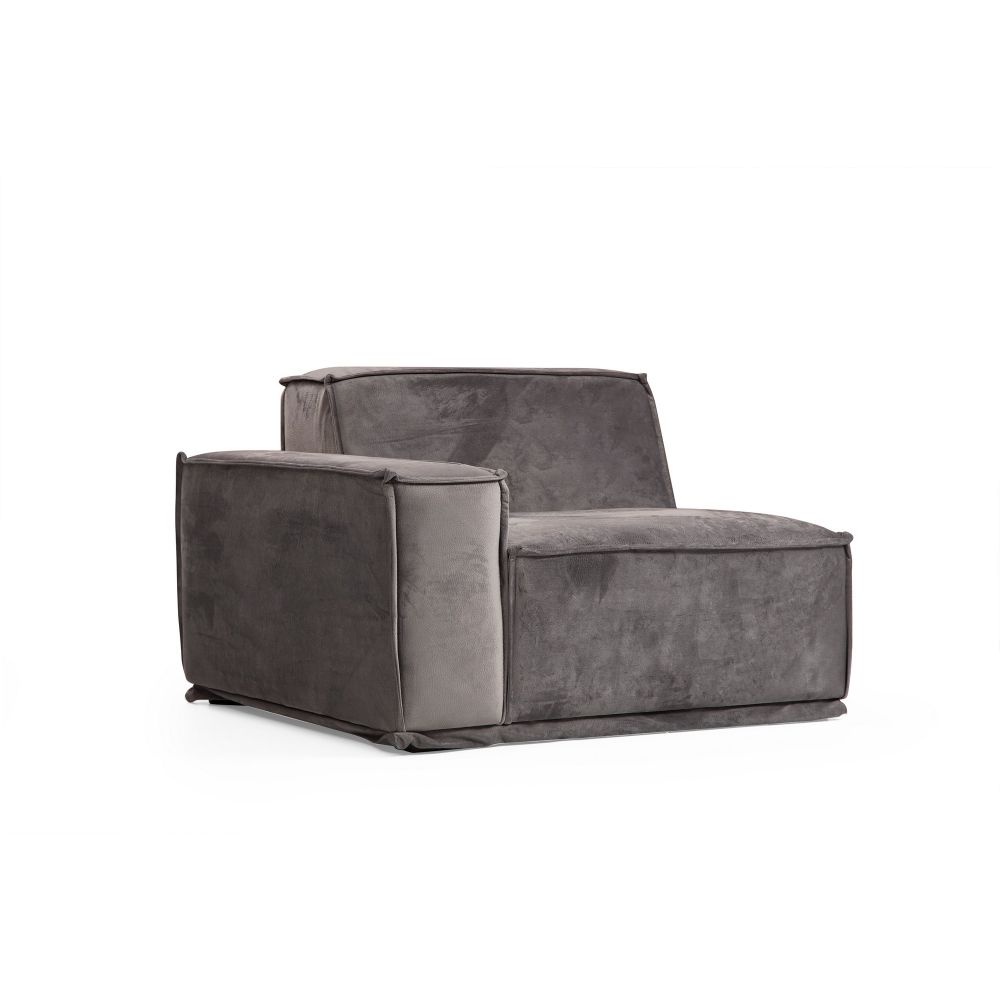 Lego Corner 3 (L1-O1-C-O1-1R) Sivi Kutni Sofa slika 9