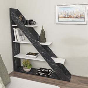 Pisagor - Marblee, White Marble
White Bookshelf