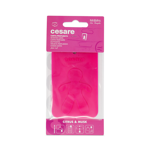 Cesare Card Fuchsia Citrus & Musk, miris za automobile slika 1