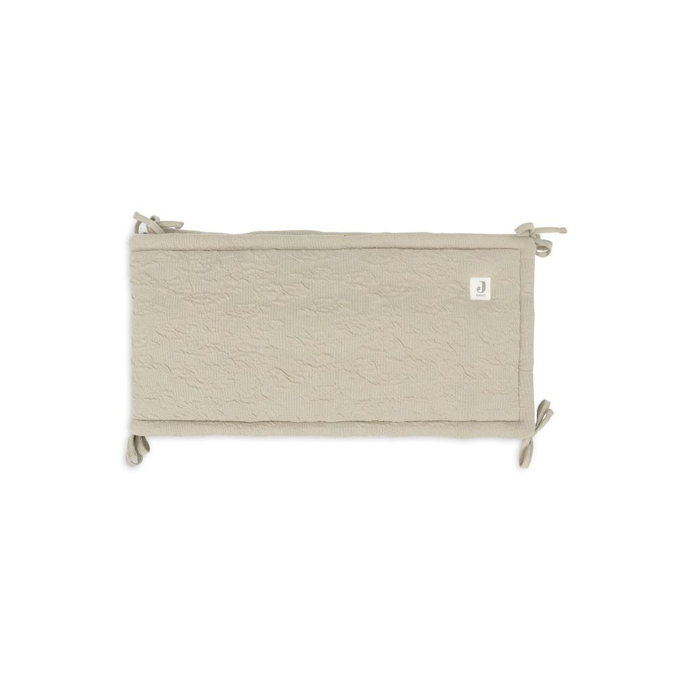 Jollein Ogradica za krevetić Soft Waves 180x30cm, Olive Green slika 2