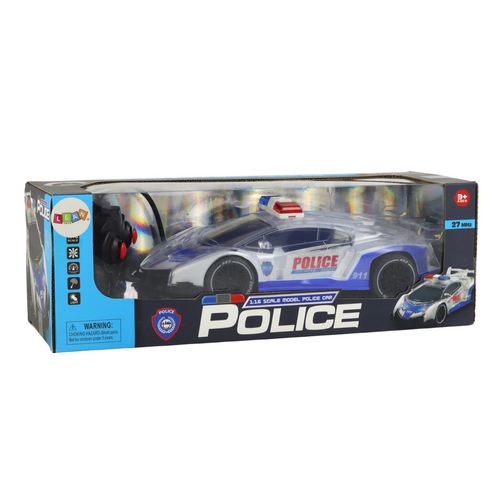 Auto na daljinsko upravljanje Police Sports 1:16 Lights slika 6