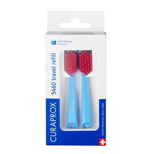 Curaprox Nastavak CS 5460 Ultra Soft 2kom - Nastavak za četkicu putnog seta, Plavi