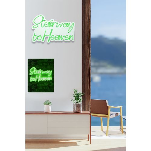 Wallity Ukrasna plastična LED rasvjeta, Stairway to Heaven - Green slika 3