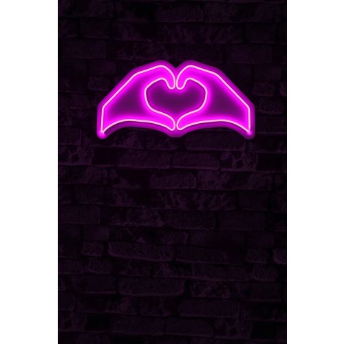 Wallity Ukrasna plastična LED rasvjeta, Sweetheart - Pink slika 10