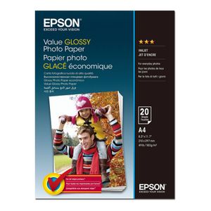 PAPIR EPSON S400037 VALUE GLOSSY PHOTO PAPER 10x15 183G 20L