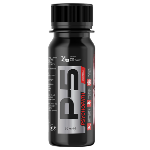 P-5 SHOT 60ml - PRE WORKOUT -  Fresh Cola slika 1