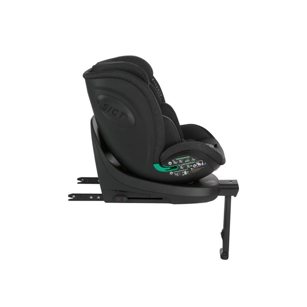 Kikka Boo Autosjedalica i-Twist 40-150cm i-Size Isofix, Black slika 6
