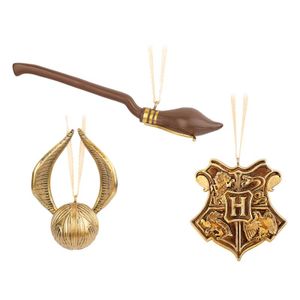 Set od 3 Božićna Ukrasna Kuglica Harry Potter