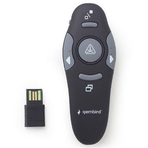 WP-L-01 Gembird Wireless prezenter, laser pointer