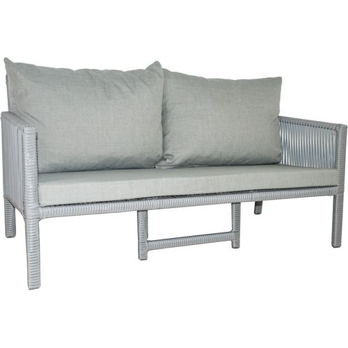 Floriane Garden Vrtna garnitura, svijetlo siva boja, Otto Sofa - Light Grey slika 6