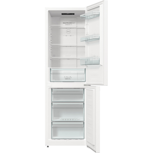 Gorenje NRK619EEW4 Kombinovani frižider, NoFrost, Visina 185 cm, Širina 60 cm, Bela boja slika 5
