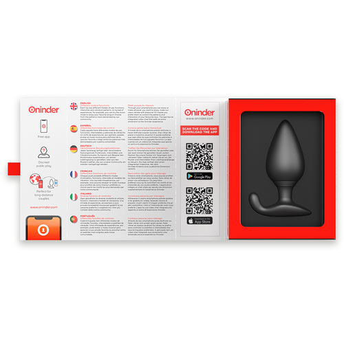 Oninder vibrirajući Butt Plug App Controlled slika 6