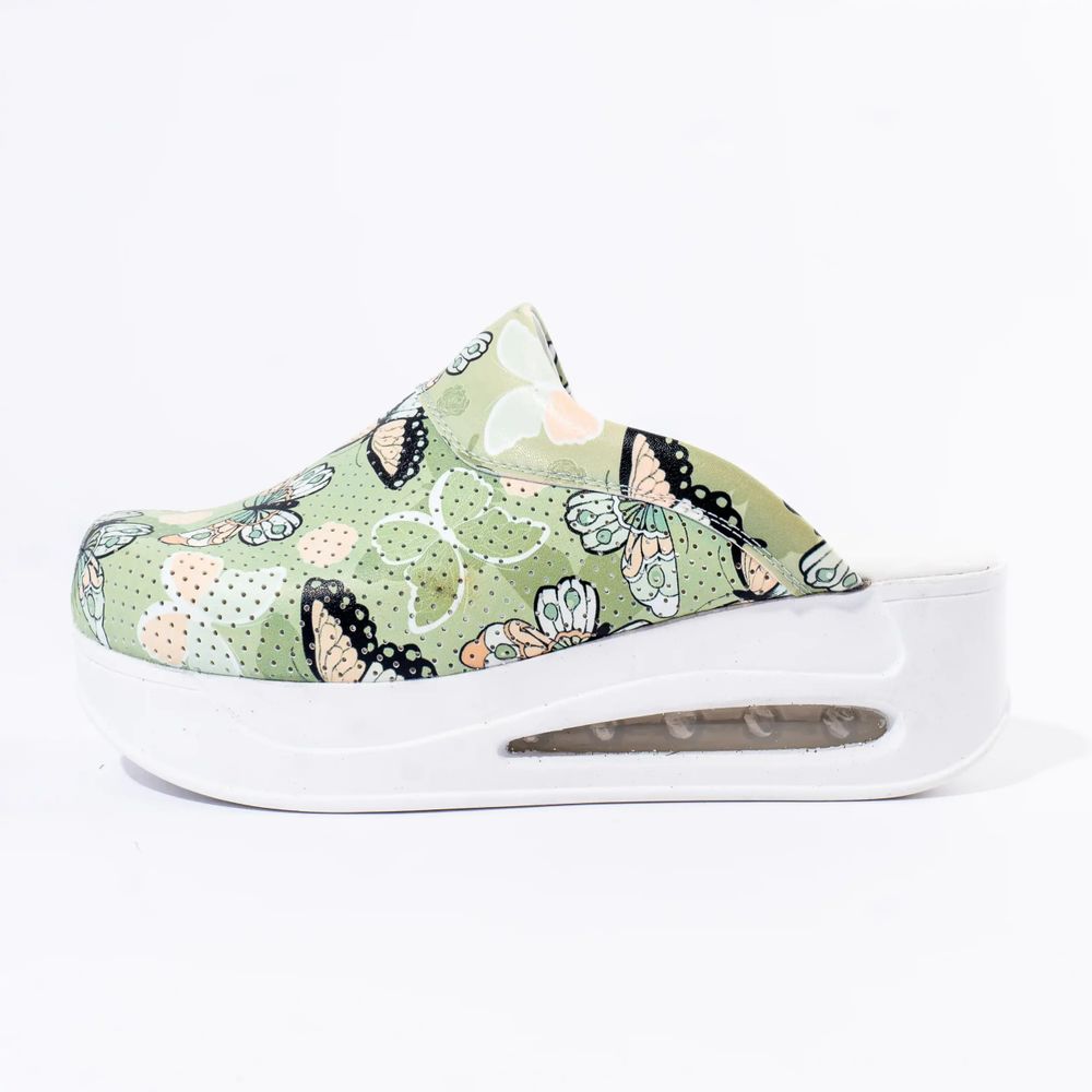 Dr. Mitra Air Max Ortopedske klompe Butterflys - Mint slika 1