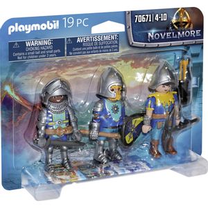 Komplet od 3 viteza Novelmore Playmobil® Novelmore  70671