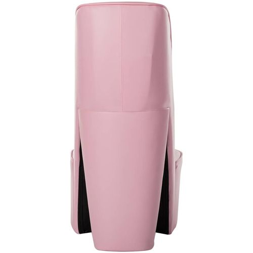 Stolica u obliku visoke pete od umjetne kože ružičasta slika 19