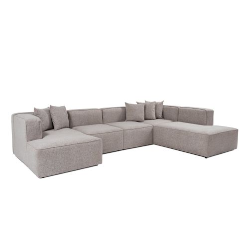 More B (M5-M1-M1-M2-M3) - Mocha Mocha Corner Sofa slika 4