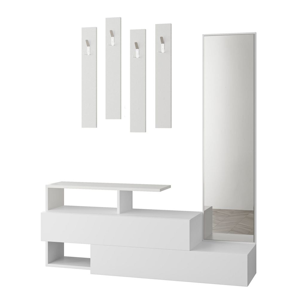 Ramda - Bijeli Hall Stand slika 6