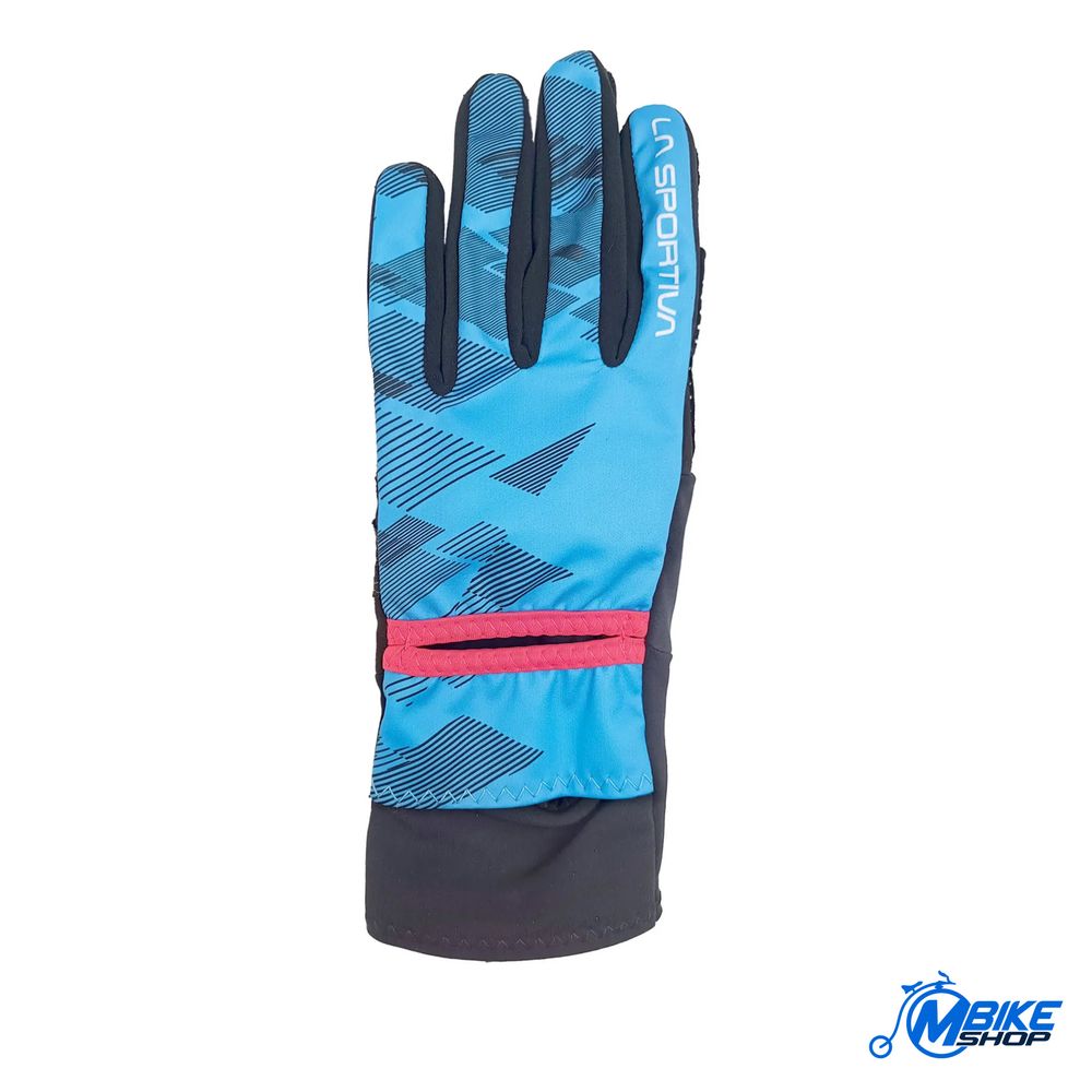 La Sportiva Ženske rukavice za skijanje Session, Malibu Blue/White slika 1