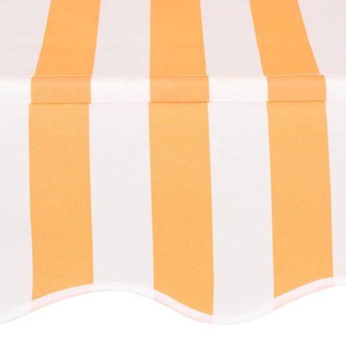 Tenda na ručno uvlačenje 200 cm narančasto-bijela prugasta slika 21