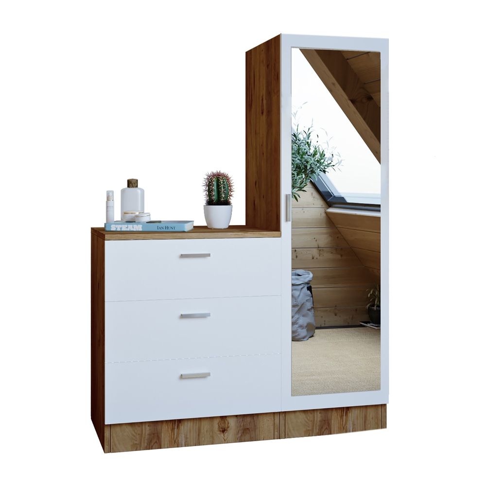 Cc6-Aw Atlantic Pine White Višenamjenski Ormar slika 5