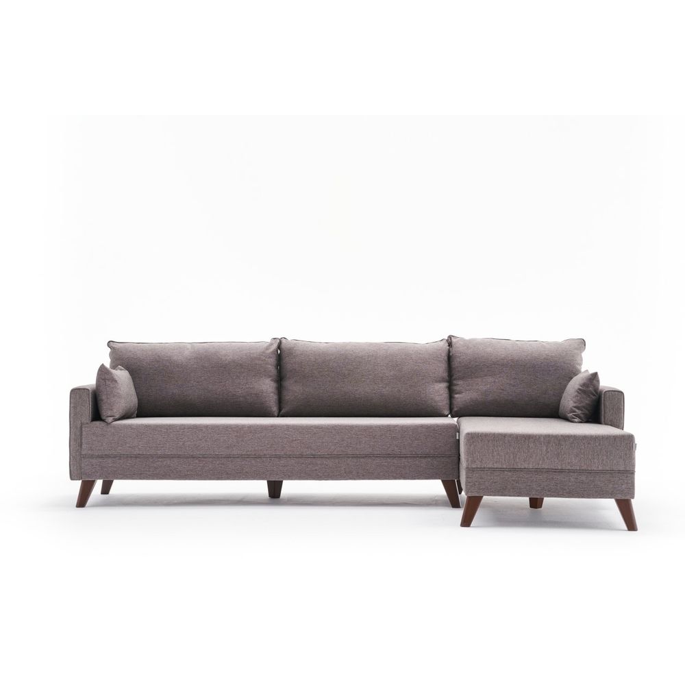 Bella Ugaona Sofa Desna - Smeđa slika 5
