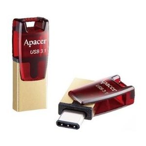 APACER 64GB AH180 USB 3.1 Tip C flash crveni