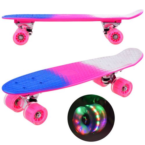 Fishka skateboard rozi slika 1