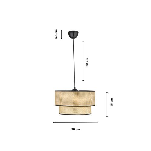 KS-2014 BrownBlack Chandelier slika 5