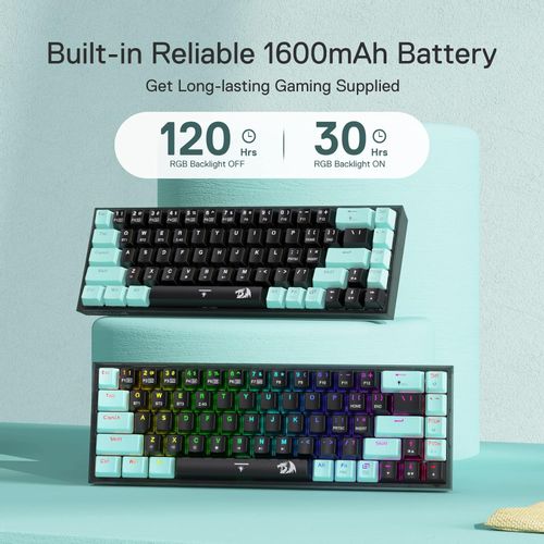 KEYBOARD - REDRAGON CASTOR PRO K631RGB-BG WIRED/WIRELESS slika 10