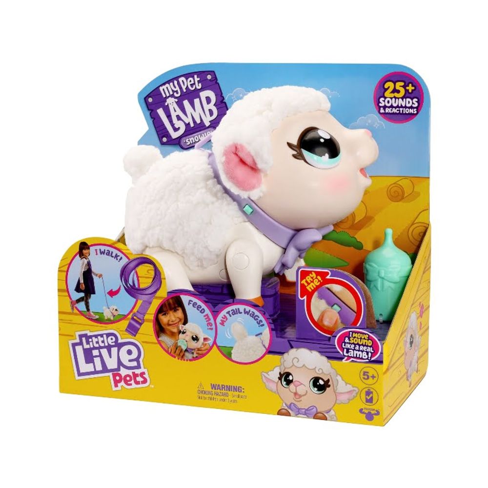Little Live Pets Interaktivna igračka janje Snowie slika 1