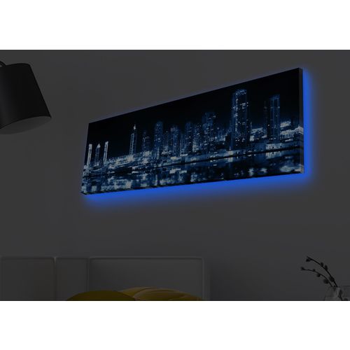 Wallity Slika dekorativna platno sa LED rasvjetom, 3090MDACT-008 slika 1