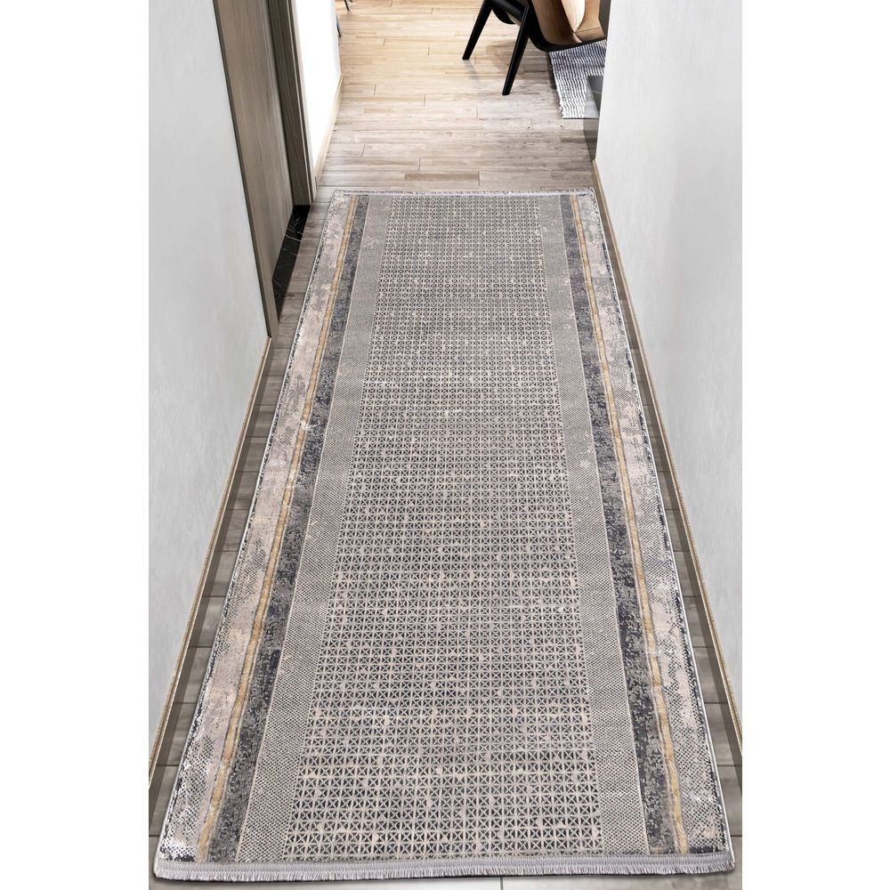 Granada - 6067 Bež Tepih za Hodnik (120 x 450 cm) slika 1