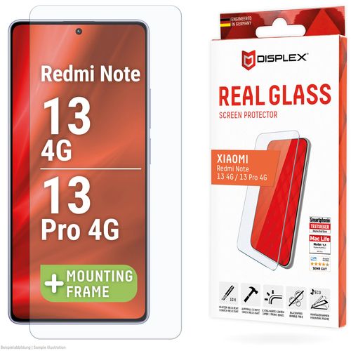 Zaštitno staklo DISPLEX Real Glass 2D za Xiaomi Redmi Note 13 4G/13 Pro 4G slika 1