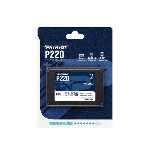 Patriot P220 2TB SSD SATA 3 2.5" slika 5