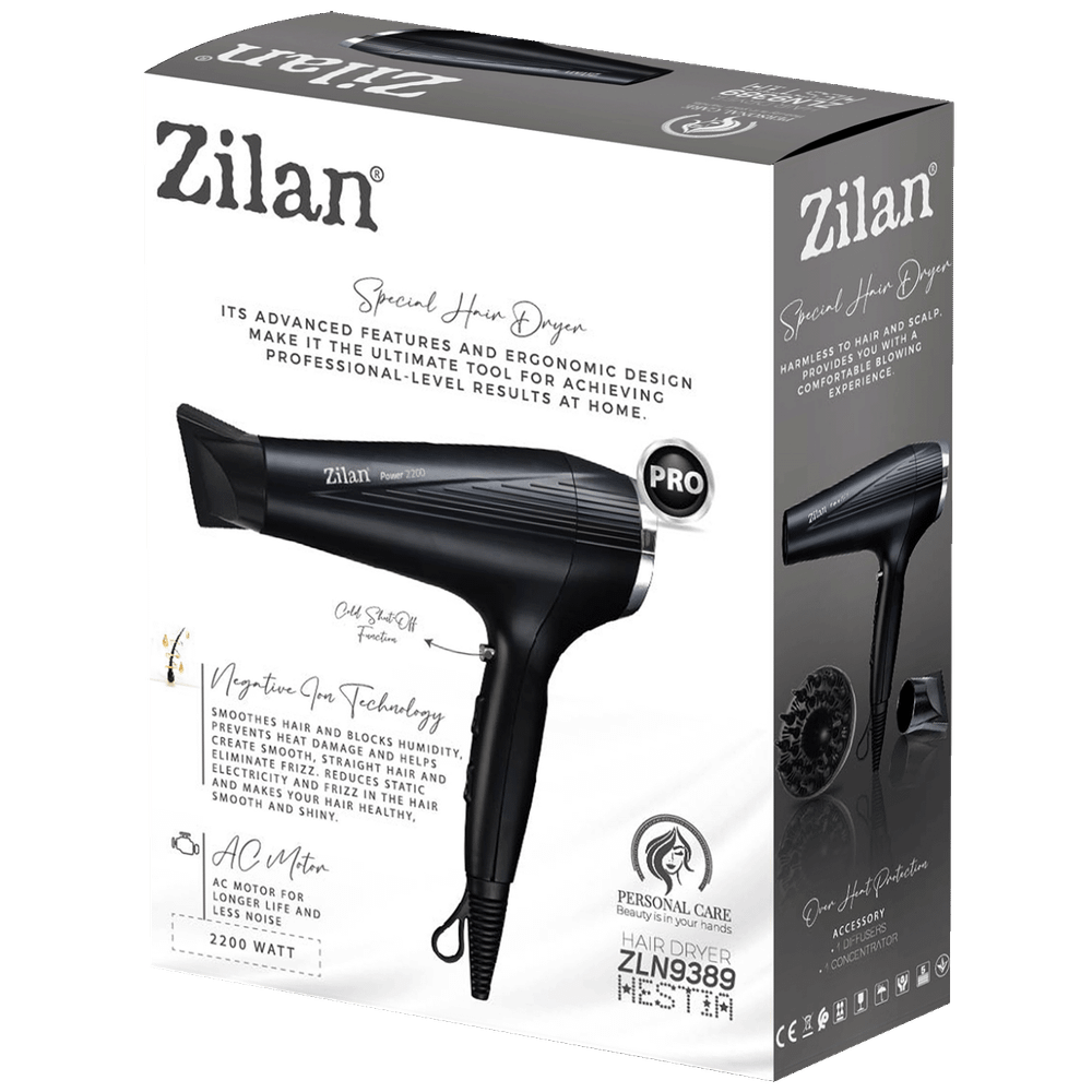 Zilan Fen za kosu, 2200 W - ZLN9389 Hestia slika 2
