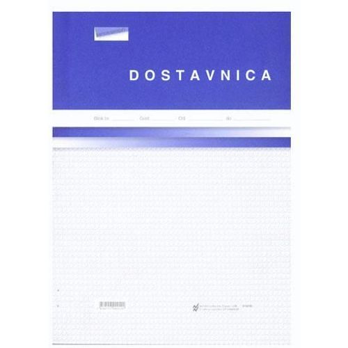 I-29/A-NCR DOSTAVNICA S PRIMKOM A-4; Blok 3 x 50 listova, 21 x 29,7 cm slika 2