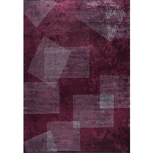 Tepih MATRIX DARK DAMSON, 200 x 300 cm