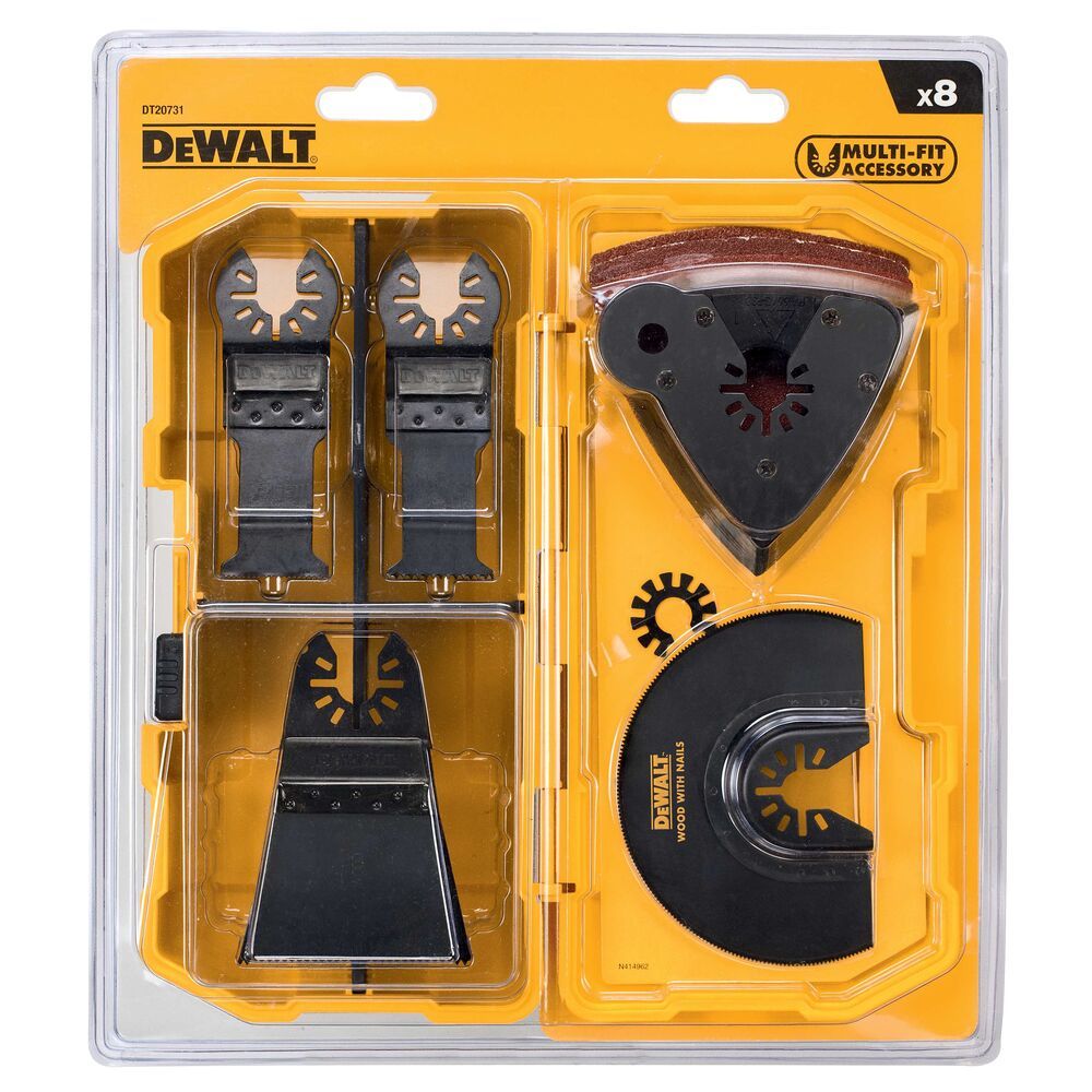 Dewalt set nastavaka za multifunkcionalni alat DT20731 slika 1