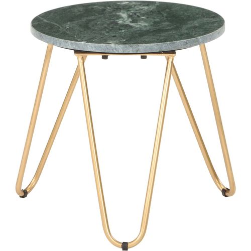 Stolić za kavu zeleni 40x40x40 cm pravi kamen mramorne teksture slika 20