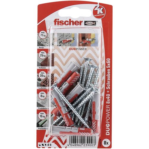 Fischer DUOPOWER set tipli 50 mm  535216 1 Set slika 3