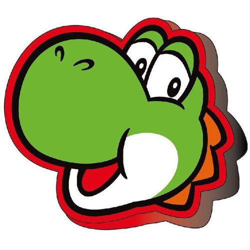 Super Mario Bros Yoshi 3D cushion slika 1