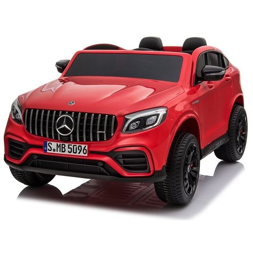 Licencirani Mercedes GLC 63S crveni - dvosjed - auto na akumulator slika 3