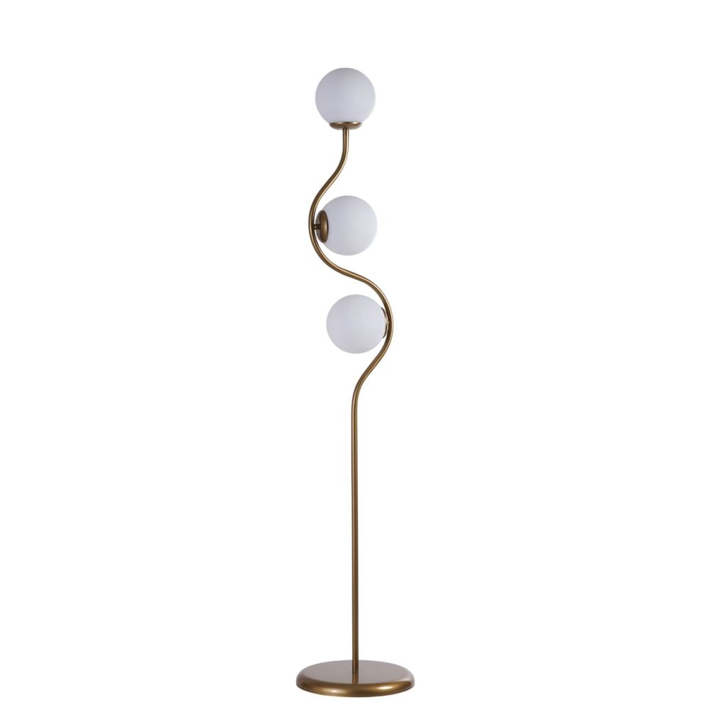 Opviq Podna lampa 036, med, zlatna slika 2