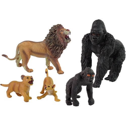 Set figurica 9 različitih divljih životinja slika 2