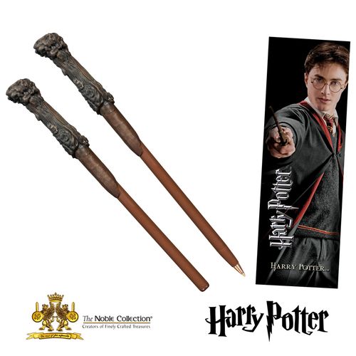 NOBLE COLLECTION - HARRY POTTER - WANDS - HARRY POTTER WAND PEN AND BOOKMARK slika 1