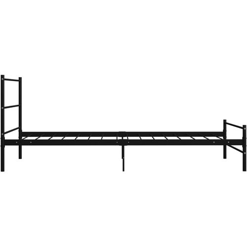 Okvir za krevet crni metalni 90 x 200 cm slika 4