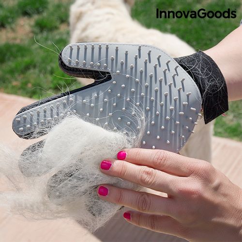 InnovaGoods Rukavica za Češljanje i Masažu Kućnih Ljubimaca 16x23 cm slika 5